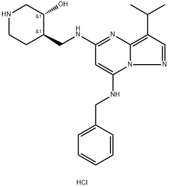 Samuraciclib hydrochloride Structure